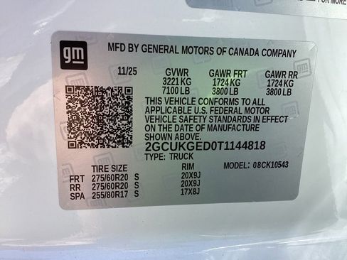 Used 2026 Chevrolet Silverado 1500 LTZ w/ LTZ Premium Package image 31