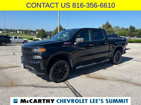 Used 2022 Chevrolet Silverado 1500 Custom Trail Boss w/ Safety Confidence Package AWD/4WD image 1