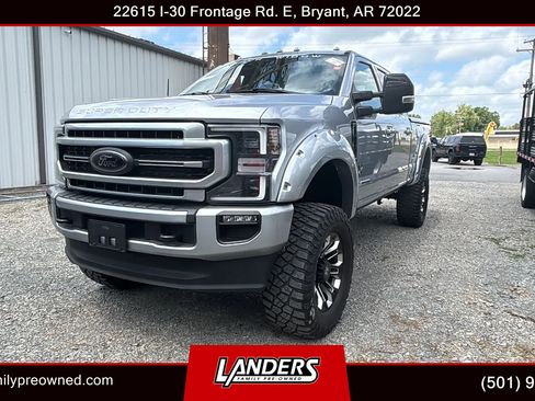 Used 2022 Ford F250 Lariat w/ Black Appearance Package image 1