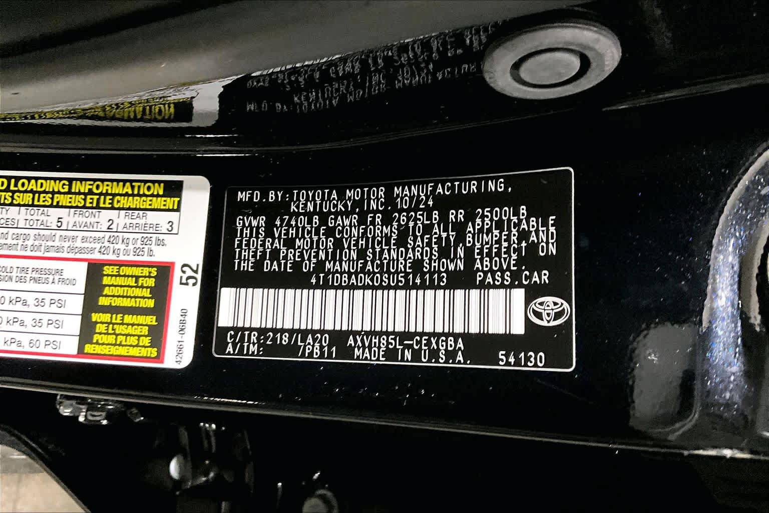 Used 2025 Toyota Camry XLE w/ Premium Package AWD/4WD image 37
