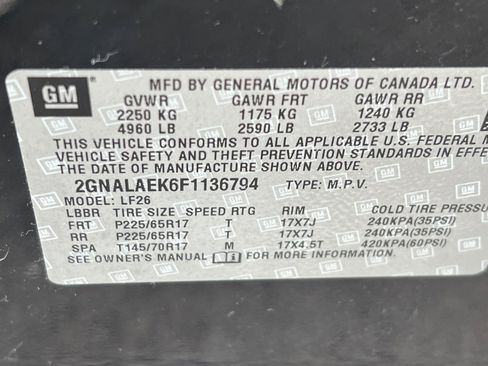 Used 2015 Chevrolet Equinox LS image 23