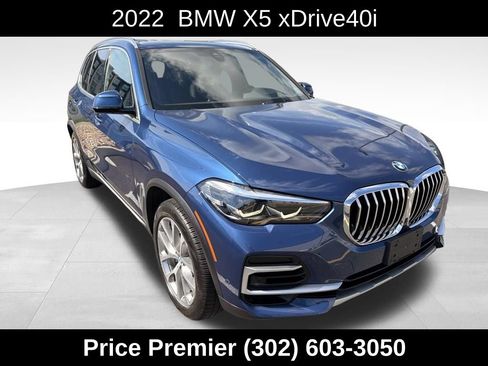Used 2022 BMW X5 xDrive40i w/ Premium Package AWD/4WD image 1