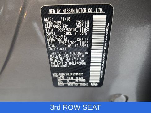 Used 2019 INFINITI QX80 Luxe AWD/4WD image 37