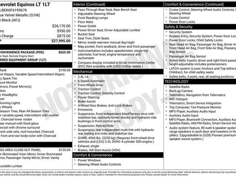 Used 2015 Chevrolet Equinox LT w/ Driver Convenience Package FWD image 6