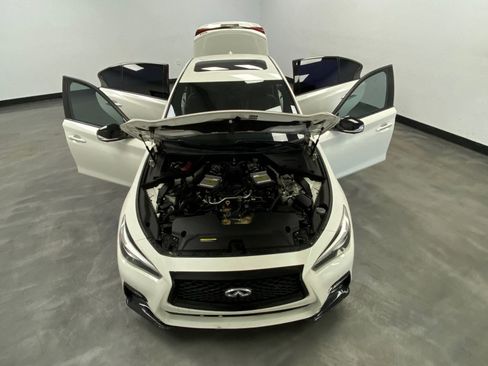 Used 2021 INFINITI Q50 Red Sport 400 w/ Proactive Package image 48