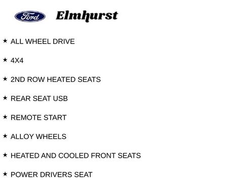 Used 2024 Ford Edge Titanium w/ Equipment Group 301A AWD/4WD image 11