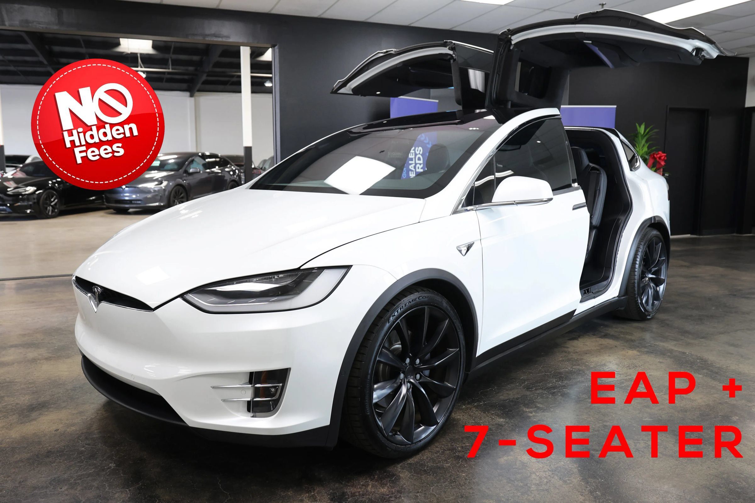 Used 2018 Tesla Model X 100D AWD/4WD image 1