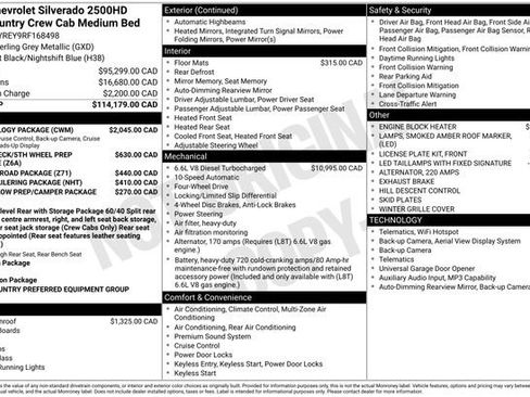 Used 2024 Chevrolet Silverado 2500 High Country w/ Technology Package AWD/4WD image 23