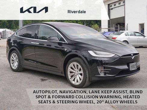Used 2021 Tesla Model X Long Range AWD/4WD image 1