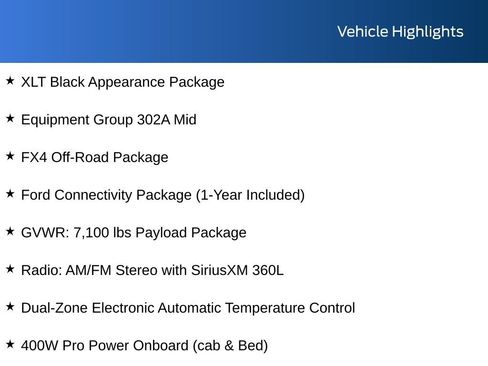 New 2026 Ford F150 XLT w/ Equipment Group 302A MID AWD/4WD image 3