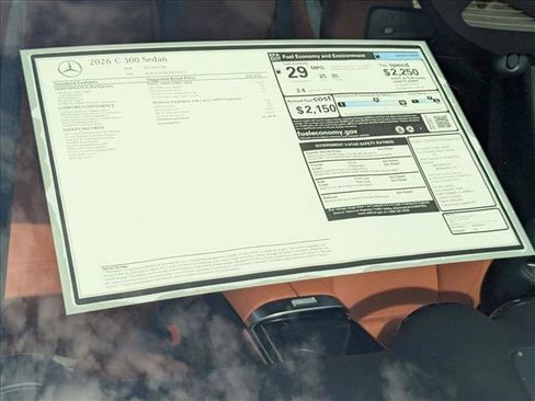 New 2026 Mercedes-Benz C 300 Sedan image 16
