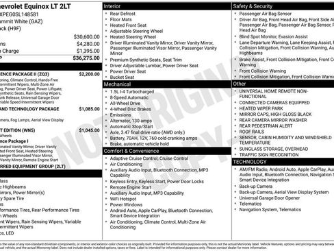 Used 2025 Chevrolet Equinox LT w/ Convenience Package II image 6