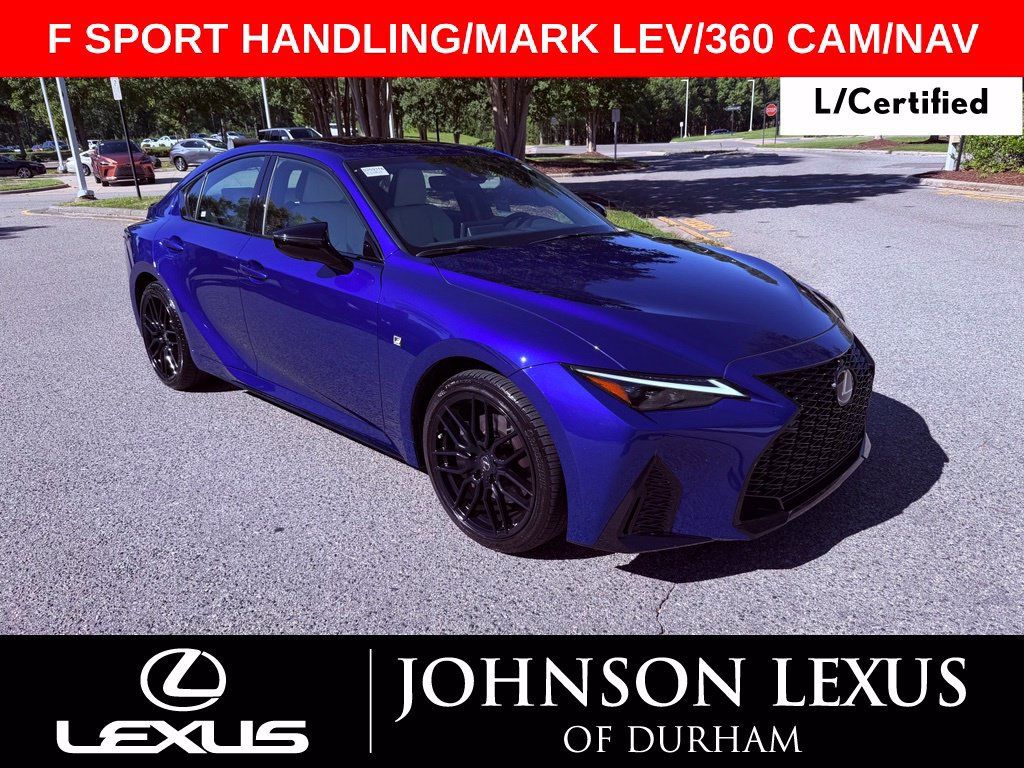 Certified 2024 Lexus IS 350 F Sport w/ Blackout Package AWD/4WD image 1