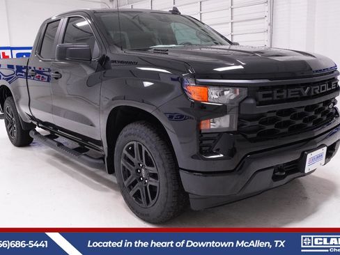 New 2026 Chevrolet Silverado 1500 Custom w/ Turbomax Blackout Package RWD image 3