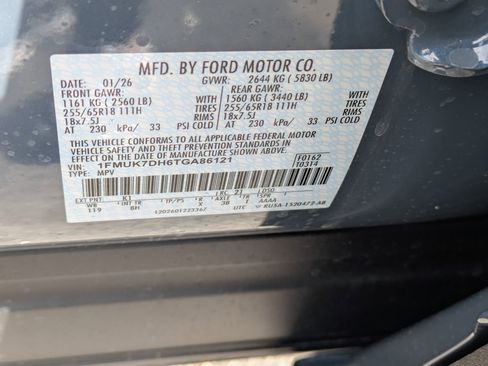 New 2026 Ford Explorer Active image 40