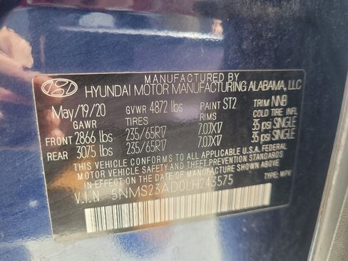 Used 2020 Hyundai Santa Fe SE image 33