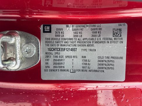 Used 2015 Chevrolet Colorado Z71 AWD/4WD image 29