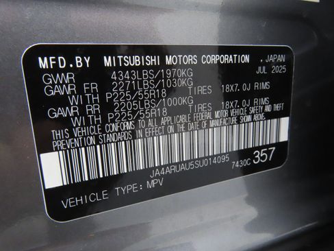 New 2025 Mitsubishi Outlander Sport ES image 26