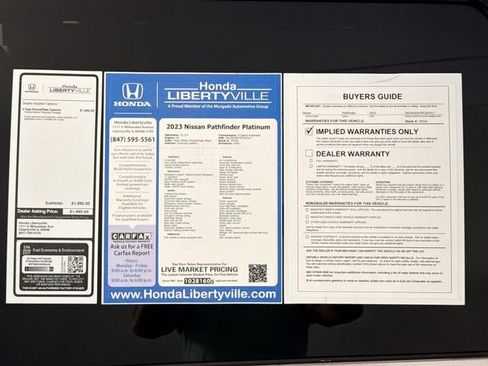 Used 2023 Nissan Pathfinder Platinum image 44
