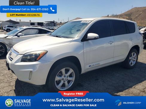 Used 2014 Toyota RAV4 EV FWD image 1