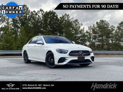 Used 2022 Mercedes-Benz E 450 4MATIC Sedan w/ Driver Assistance Package