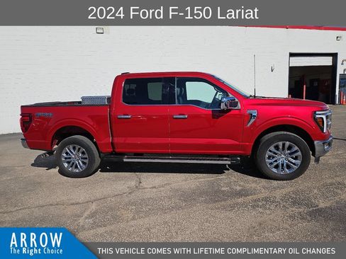 Used 2024 Ford F150 Lariat w/ Bed Utility Package AWD/4WD image 14