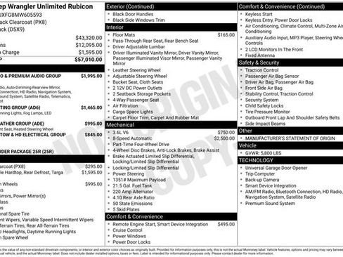 Used 2021 Jeep Wrangler Unlimited Rubicon image 36