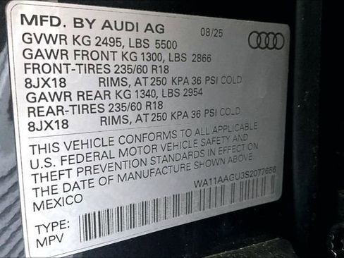 Used 2025 Audi Q5 Premium w/ Convenience Package AWD/4WD image 25