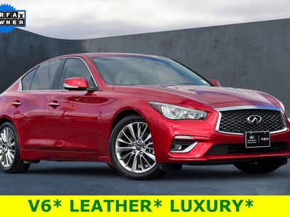 Used 2023 INFINITI Q50 Luxe w/ Cargo Package