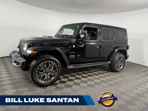 Used 2023 Jeep Wrangler Unlimited Sahara w/ Cold Weather Group AWD/4WD image 1