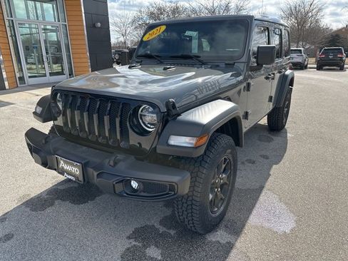 Used 2021 Jeep Wrangler Unlimited Sport image 2