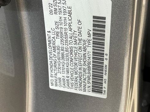 Used 2023 Honda Odyssey Touring image 12