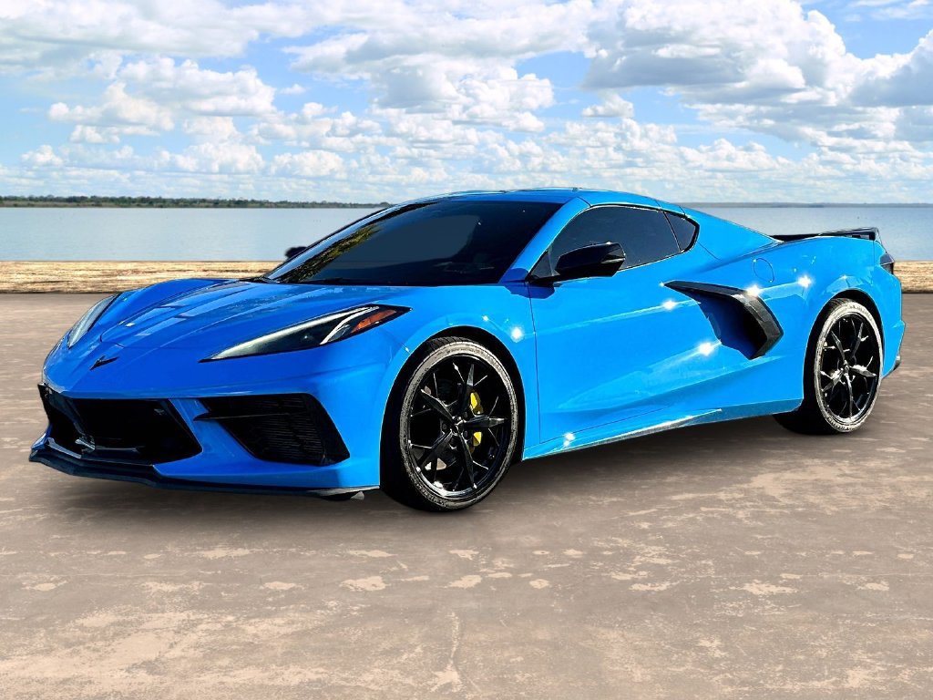 Used 2021 Chevrolet Corvette Stingray Preferred Cpe w/ Z51 Performance Package RWD image 1