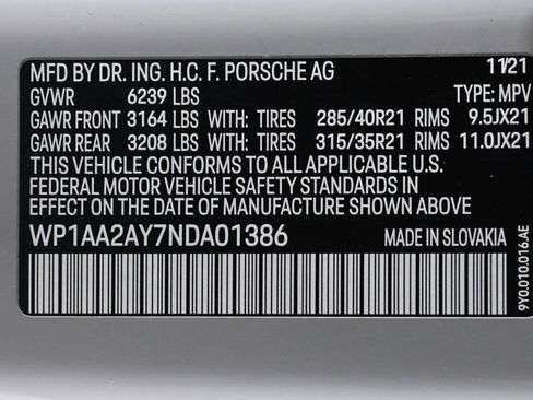 Certified 2022 Porsche Cayenne image 29