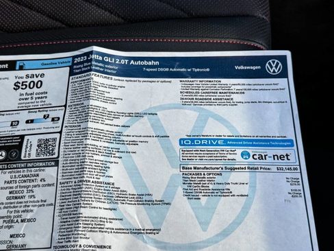Used 2023 Volkswagen Jetta GLI Autobahn FWD image 38
