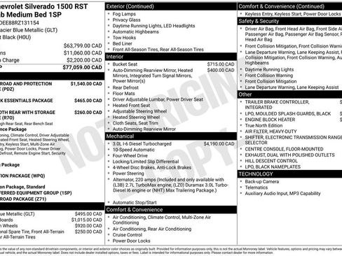 Used 2024 Chevrolet Silverado 1500 RST AWD/4WD image 2