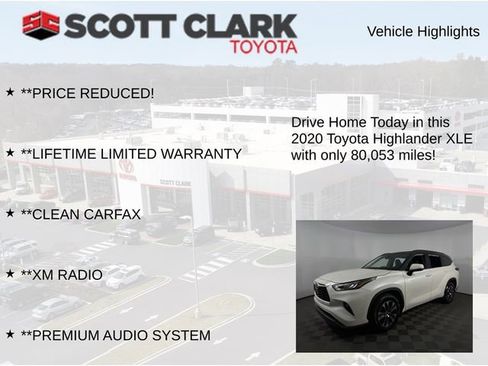 Used 2020 Toyota Highlander XLE image 12