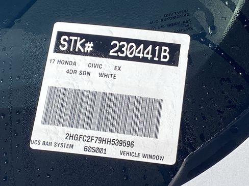 Used 2017 Honda Civic EX image 10