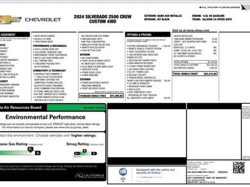 Used 2024 Chevrolet Silverado 2500 Custom w/ Custom Convenience Package image 19