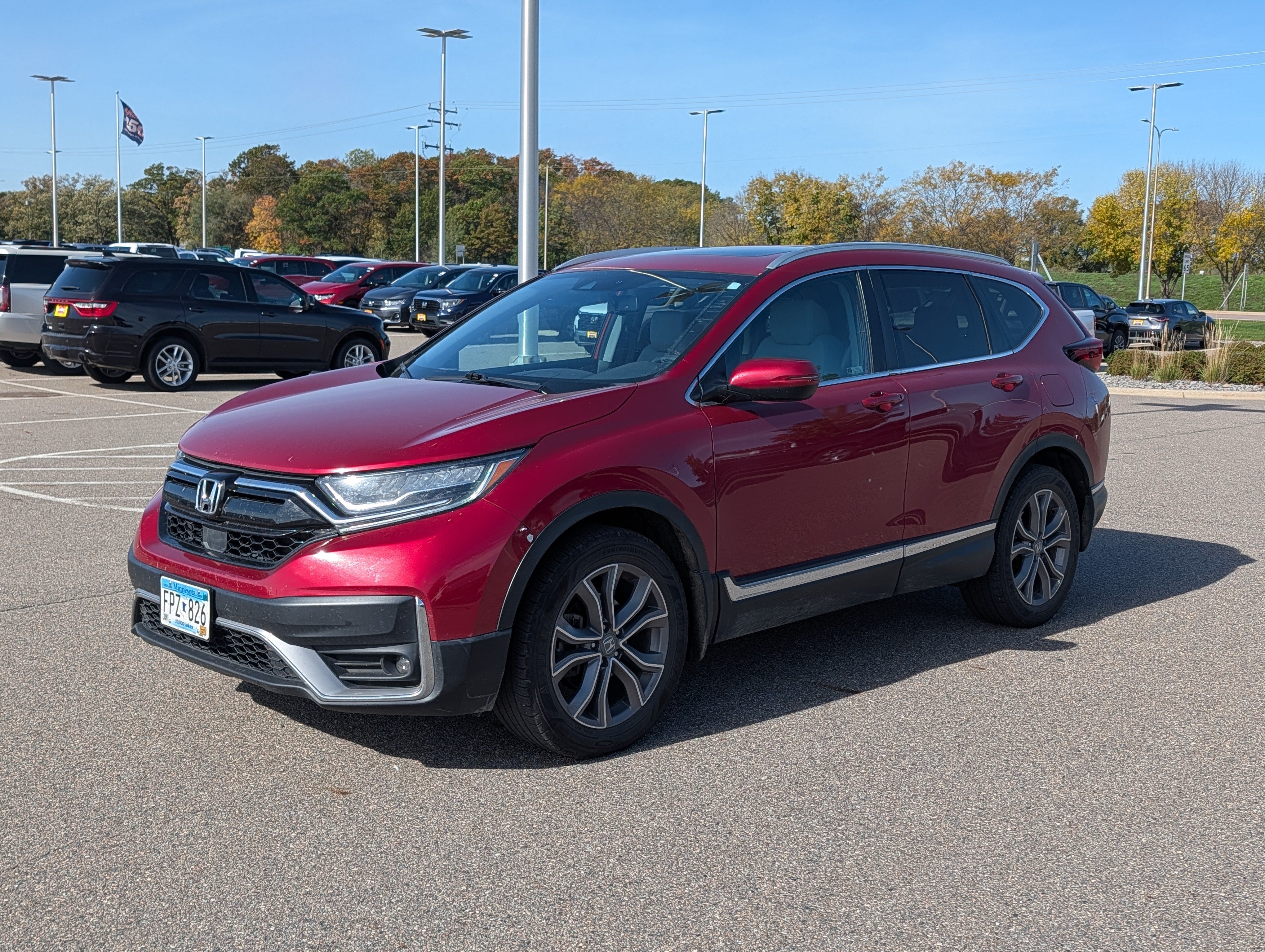 Used 2021 Honda CR-V Touring image 2