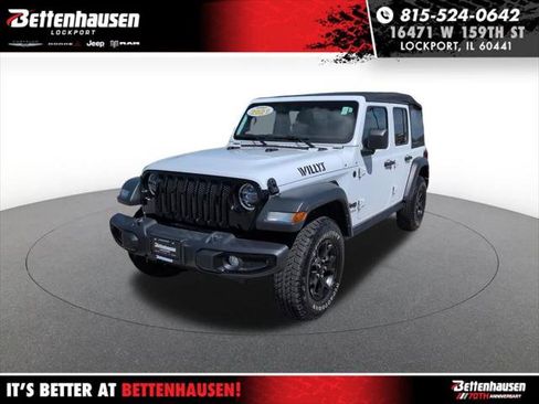 Certified 2021 Jeep Wrangler Unlimited Sport AWD/4WD image 1