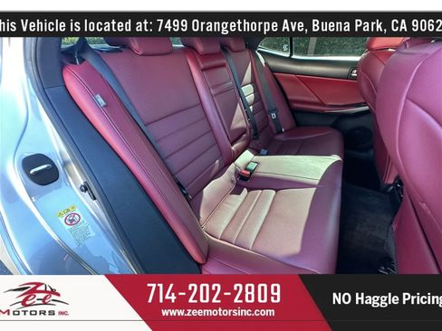 Used 2019 Lexus IS 300 F Sport w/ F Sport Package RWD image 23