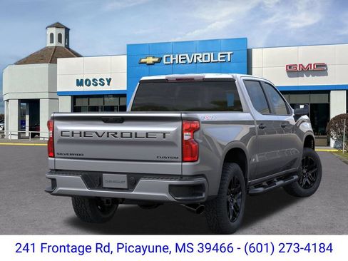 New 2026 Chevrolet Silverado 1500 Custom w/ Turbomax Blackout Package AWD/4WD image 4