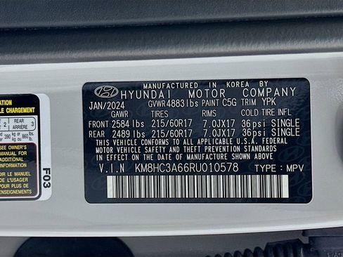 Certified 2024 Hyundai Kona SEL FWD image 32