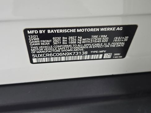 Used 2022 BMW X5 xDrive40i w/ Climate Comfort Package image 36