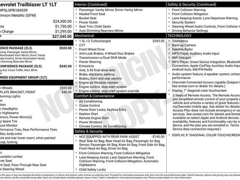 Used 2023 Chevrolet TrailBlazer LT w/ Convenience Package FWD image 35