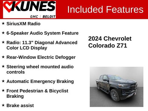 Used 2024 Chevrolet Colorado Z71 w/ Z71 Convenience Package 2 AWD/4WD image 2