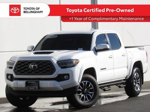 Certified 2023 Toyota Tacoma TRD Sport w/ Black Out Package (TMS) image 1