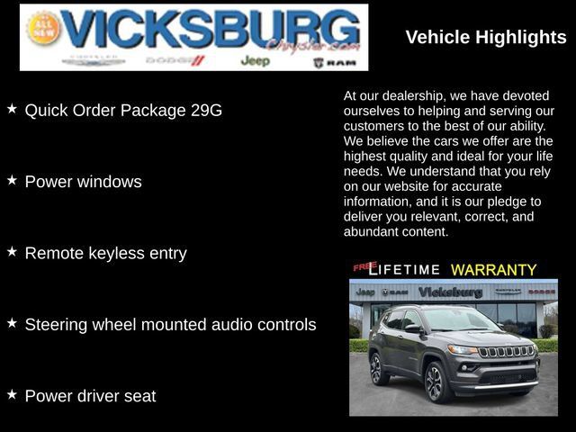 Used 2023 Jeep Compass Limited AWD/4WD image 25