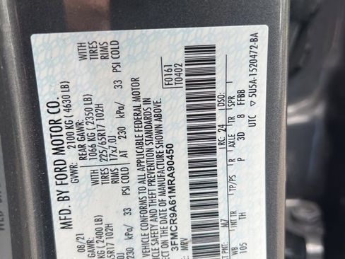 Used 2021 Ford Bronco Sport AWD/4WD image 14